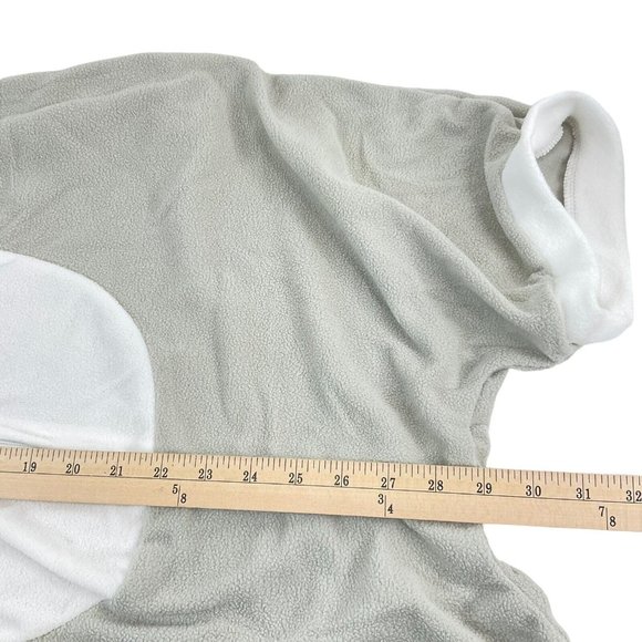 Funziez Romper Elephant 1 Piece M Short Slv Plush costume Halloween Jumpsuit Nwt - Picture 8 of 14